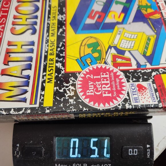 Vintage Scholastic Math Shop Sealed Master Math Skills, Floppy Disc Software - Picture 8 of 8